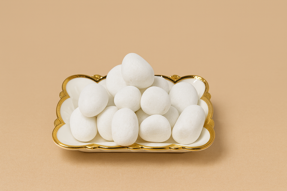Sierra 1 to 2 inch white pebbles